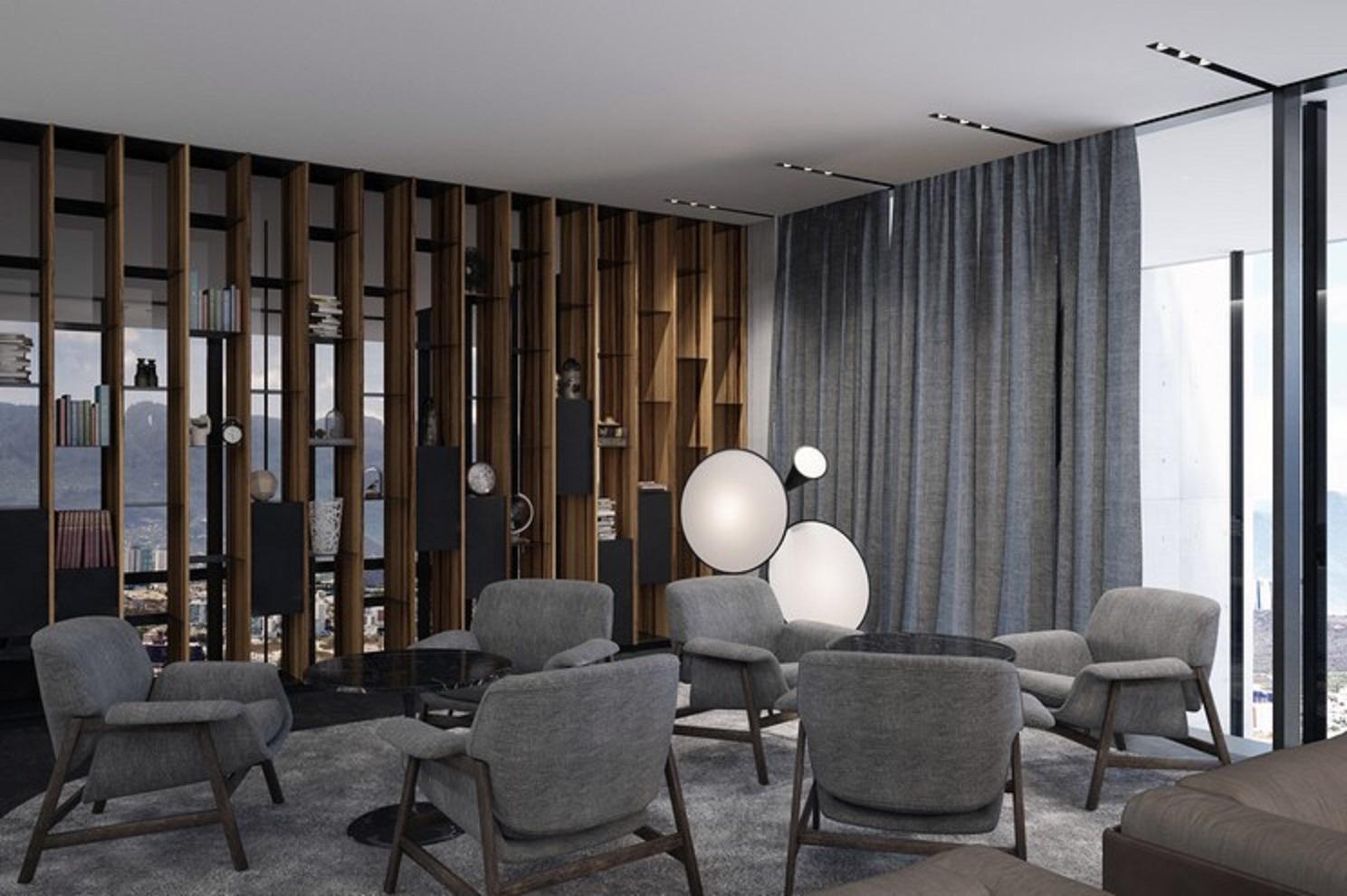Fiesta Americana Monterrey Pabellon M. Extérieur photo Interior of the lounge